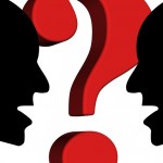 Faces Silhouette Question Mark